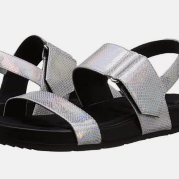 Circus By Sam Edelman Foxy Wedge Sandals, Silver - Picture 1 of 5
